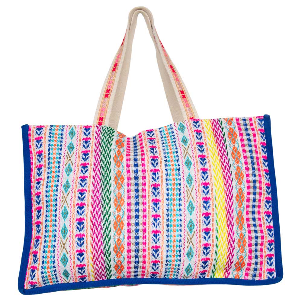 BEACH Tasseled Oversized Beach Bag Tote
